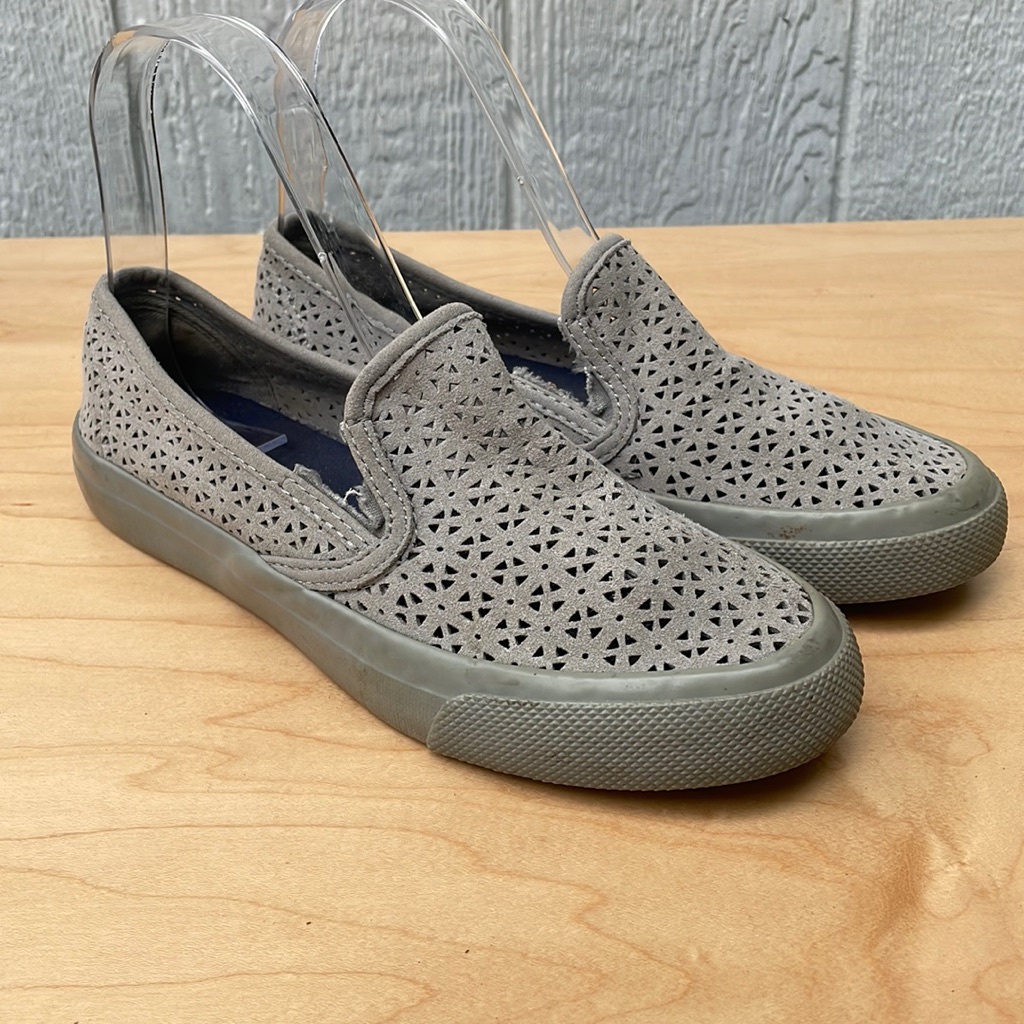Sperry Top-Sider Seaside Nautical Perforated Womens Sneakers Size 5.5